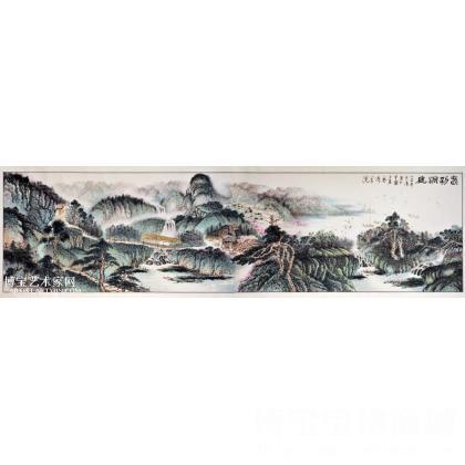 洞庭之春 山水画 季节作品 类别: 国画山水作品